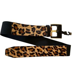 Belt Genuinely Esther with man made material trim